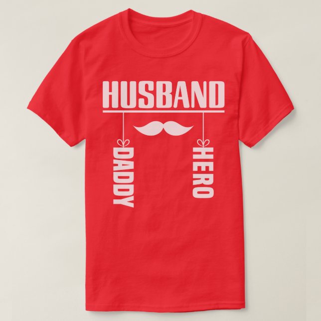 Camiseta Hus Pai Hero (Frente do Design)