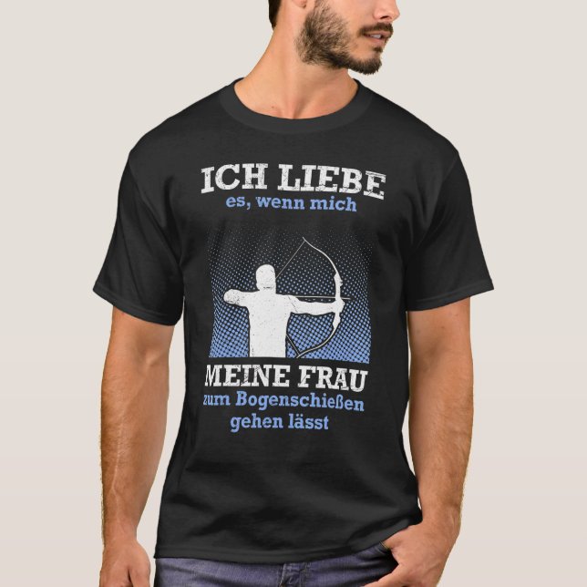 Camiseta Husband Archer Pai Archery Men (Frente)