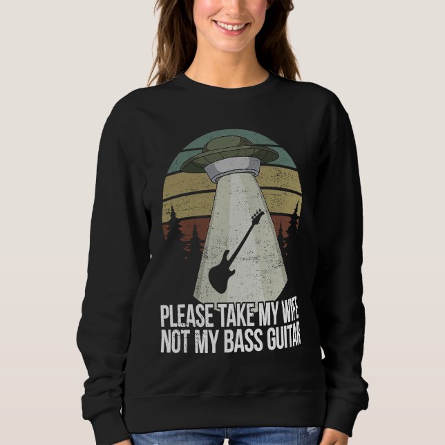 Camiseta Husband Bass Player Bassist (Frente)