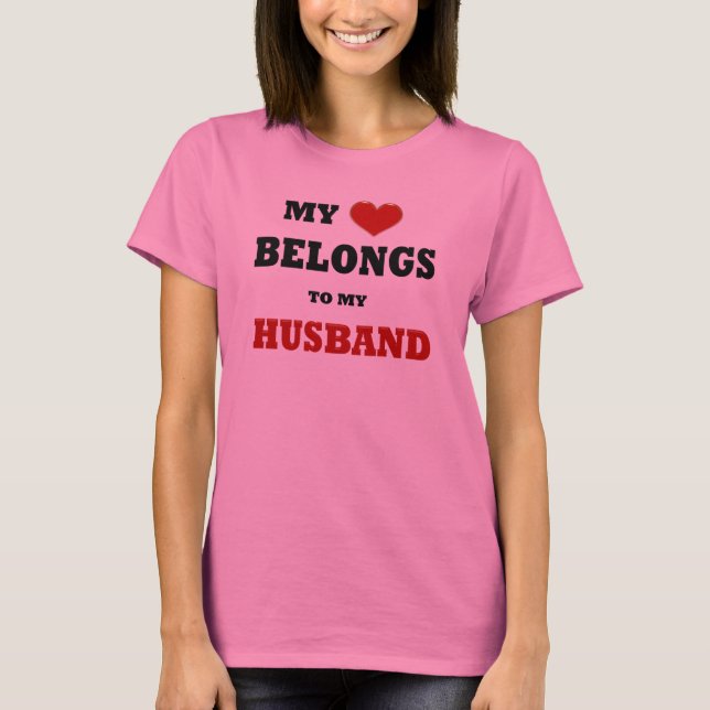 Camiseta Husband Love (Frente)