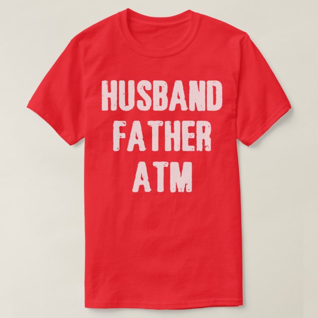 Camiseta Husband Padre Atm (Frente do Design)