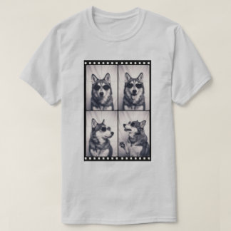 Camiseta Husky Dog Portrait Unisex