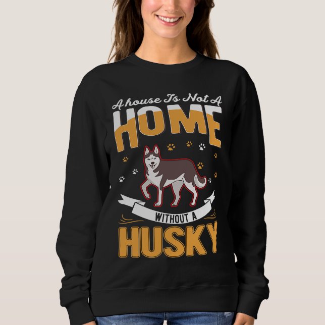 Camiseta Husky Home Siberian Husky (Frente)