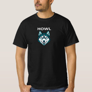 Camiseta Husky UIVO – Lobo Ártico Feroz