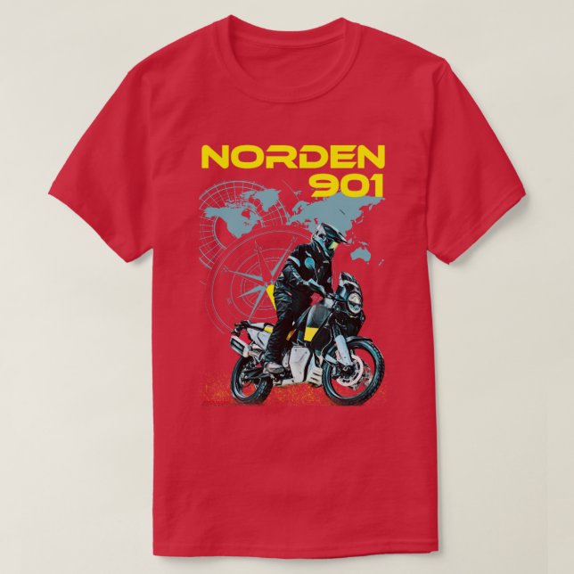 Camiseta Husqvarna Norden (Frente do Design)