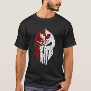 Camiseta Hussar polonês Guerreiro Hussário Hussar guerreiro