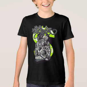 Camiseta Hustle de grafite: As Ruas Falam