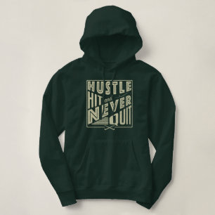 Camiseta Hustle de Hóquei em Campo, Hit e Nunca Sair