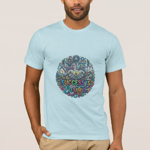 Camiseta Hustle Mindset Tee - O Sucesso é Conquist