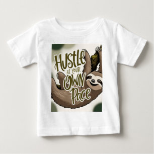 Camiseta Hustle no seu próprio ritmo