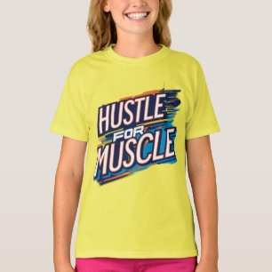 Camiseta Hustle para músculo