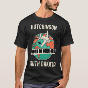 Camiseta Hutchinson Dakota do Sul Nascer para Explorar Viag