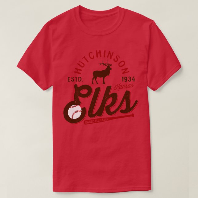 Camiseta Hutchinson Elks (Frente do Design)