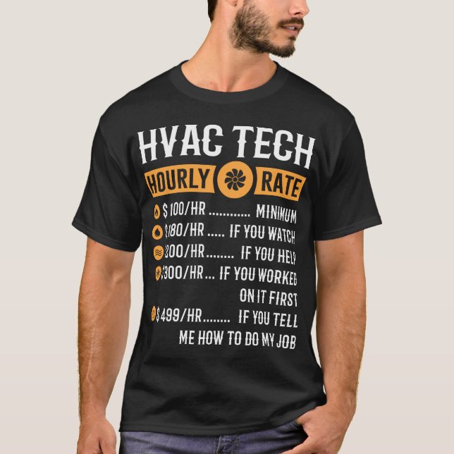 Camiseta Hvac Tech Thnh (Frente)