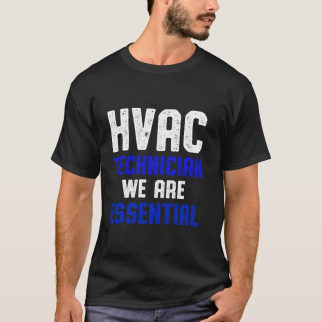 Camiseta Hvac Technician Essential Funny Hvac Tech (Frente)