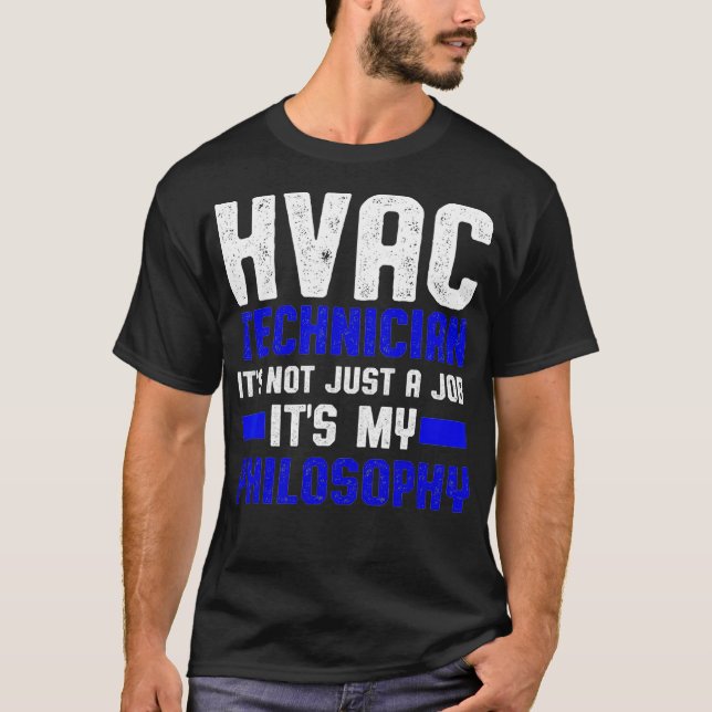 Camiseta HVAC Technician Job Funny HVAC Tech  (Frente)