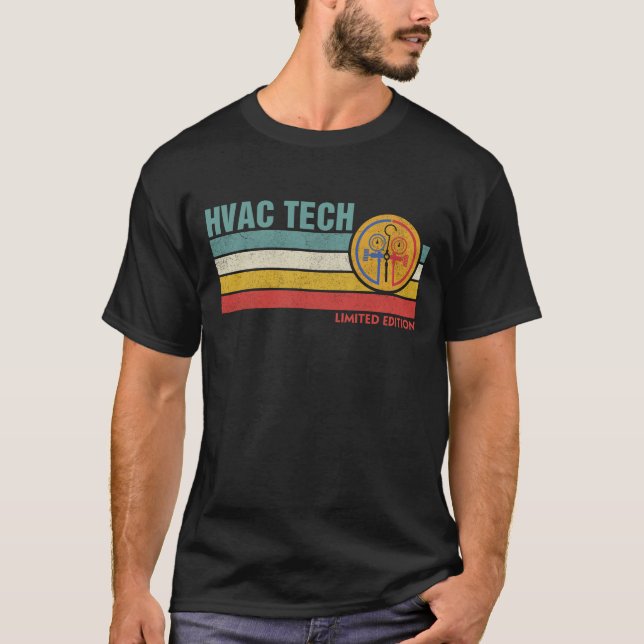 Camiseta HVAC Technician Limited Edition Funny HVAC (Frente)
