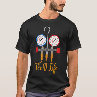 Camiseta Hvac Technician Tech Life Funny
