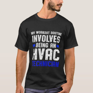 Camiseta HVAC Technician Workout Funny HVAC Tech
