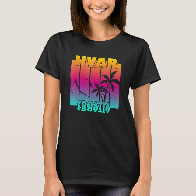 Camiseta Hvar Croácia 3 (Frente)