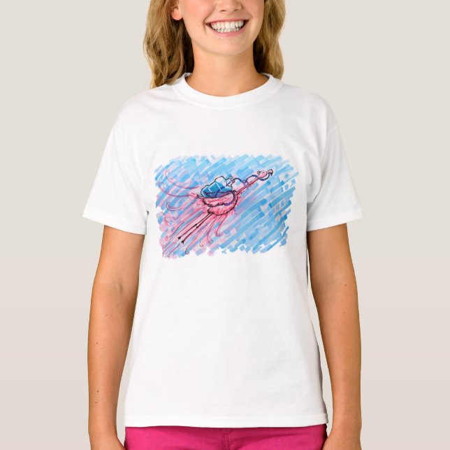 Camiseta Hydrated Flamingo (Frente)