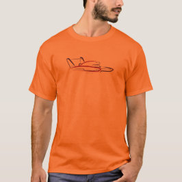 Camiseta Hydroplane 01 Orange Front