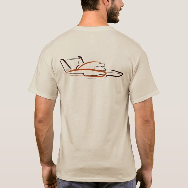 Camiseta Hydroplane 01 Sand Back (Verso)