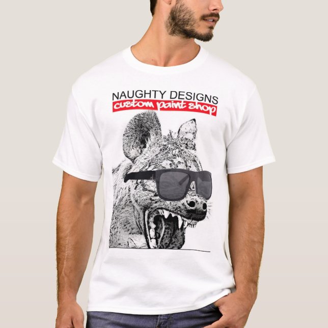 camiseta hyena (Frente)