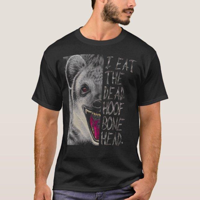 Camiseta Hyena Comeu Morto Hyaena (Frente)