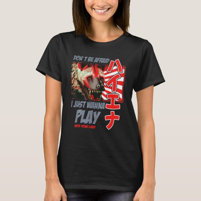 Camiseta Hyena Liver Japan Hyaena (Frente)