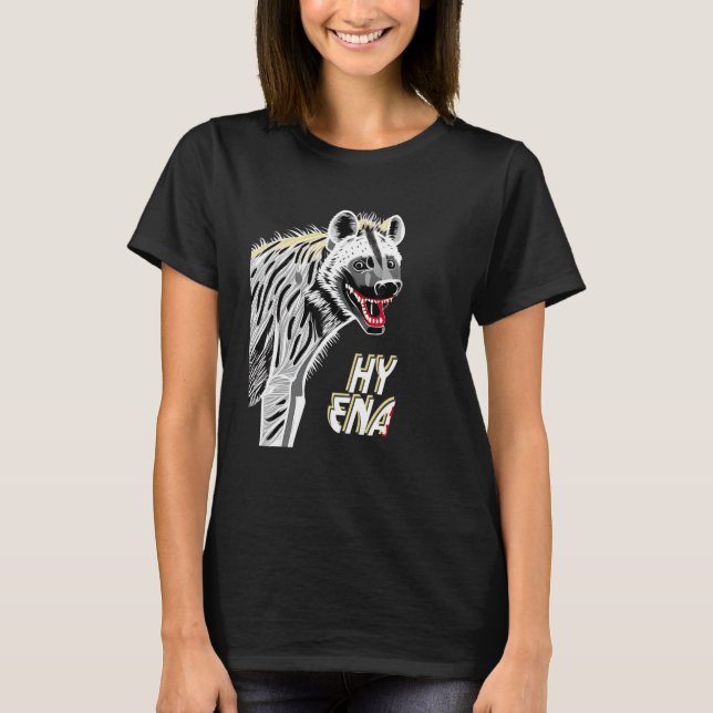 Camiseta Hyena Spotted Hyaena (Frente)