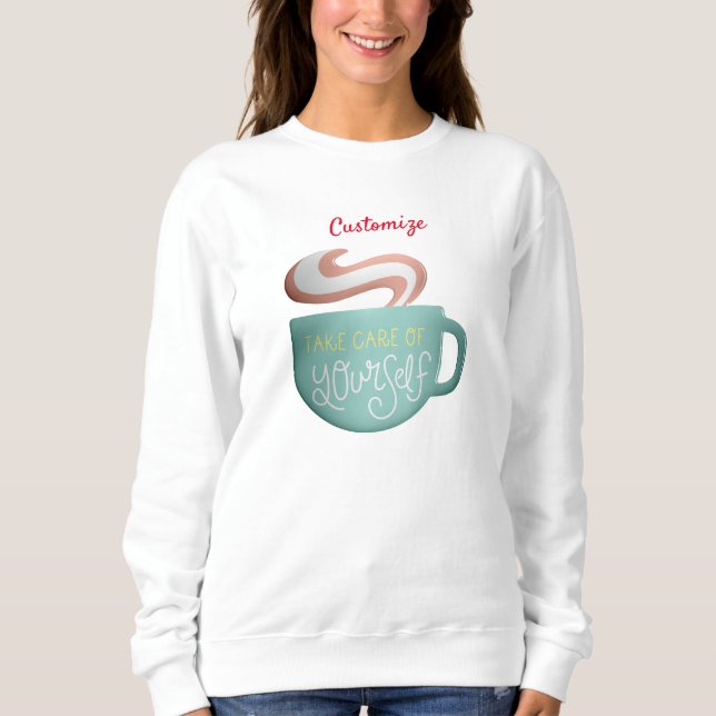 Camiseta Hygge Drink Self-Care Thunder_Cove (Frente)