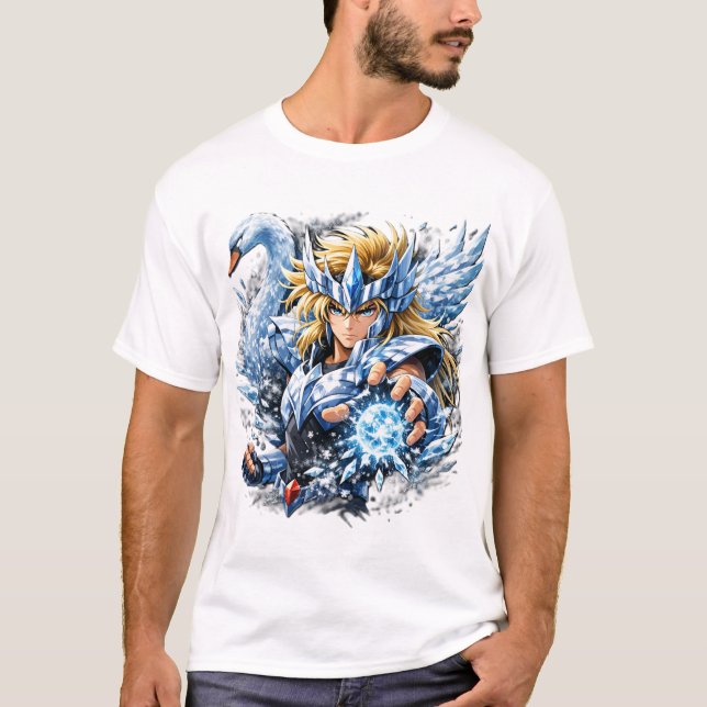 Camiseta Hyōga do Cisne (Frente)