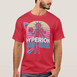 Camiseta Hyperion Titan Deus Antigo Retro de mitologia Greg