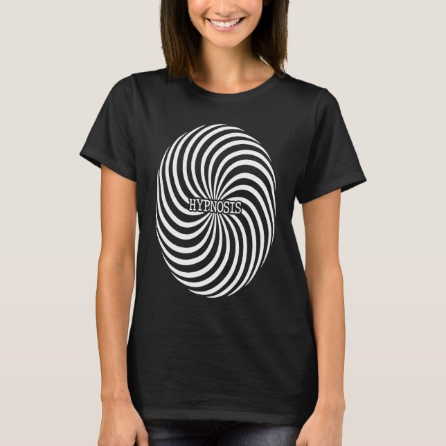 Camiseta Hypnosis  Optical Illusion  Self Hypnotism (Frente)