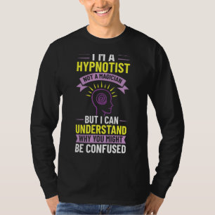 Camiseta Hypnosis Sleep Hypnotist Spiral Guia Obter Hypnoti