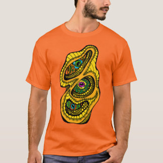 Camiseta Hypnotic Amorphous Phantasmagoric Modern Groovy