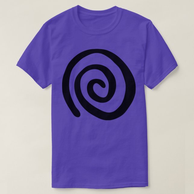 Camiseta Hypnotizer Spiral (Frente do Design)
