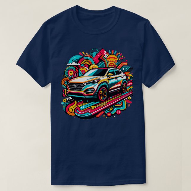 Camiseta Hyundai Tucson 10 (Frente do Design)