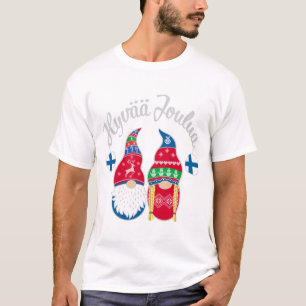 Camiseta Hyvaa joulua finnish Felry Natal Finland hoje