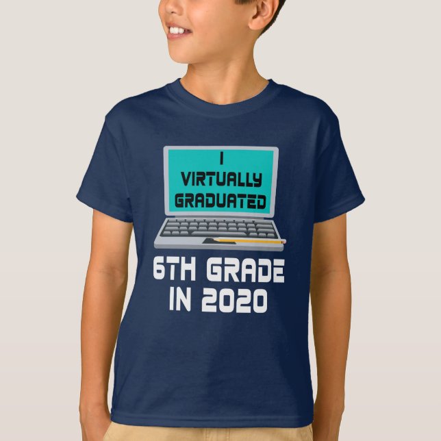 Camiseta I 6 praticamente graduado em 2020 (Frente)