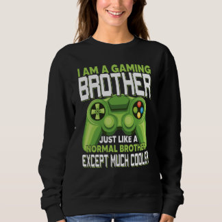 Camiseta I Am A Gaming Brother Except Much Cooler Gamer Vid