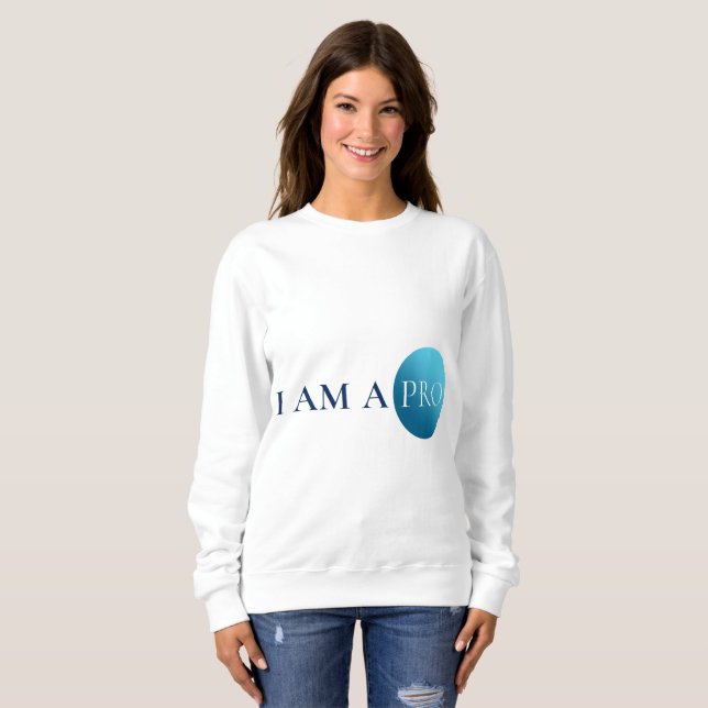 Camiseta I AM A PRO | Empowerment Minimalist (Frente Completa)