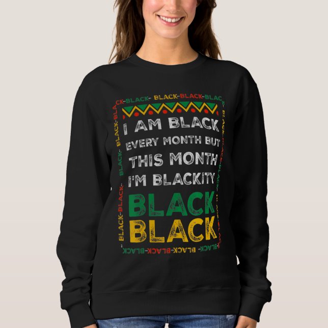 Camiseta I Am Black History Month African American Pride Ce (Frente)