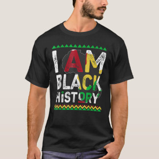 Camiseta I Am Black History Month African American Pride Ce