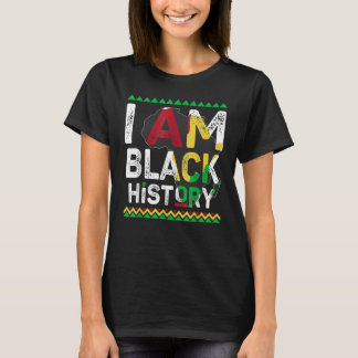 Camiseta I Am Black History Month African American Pride Ce
