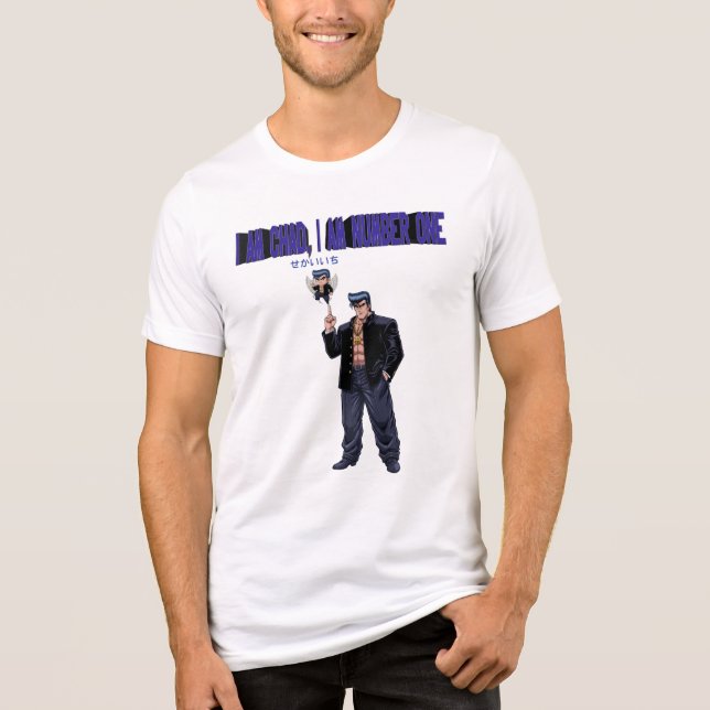 CAMISETA I AM CHAD, I AM NUMBER  ONE (Frente)