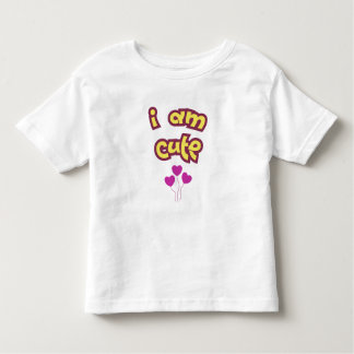 Camiseta I am cute