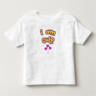 Camiseta I am cute