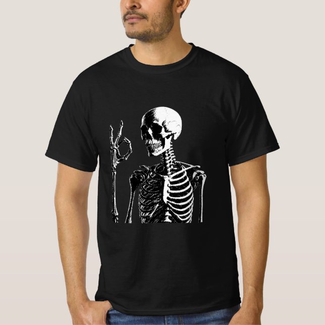 Camiseta I am Okay Skull (Frente)